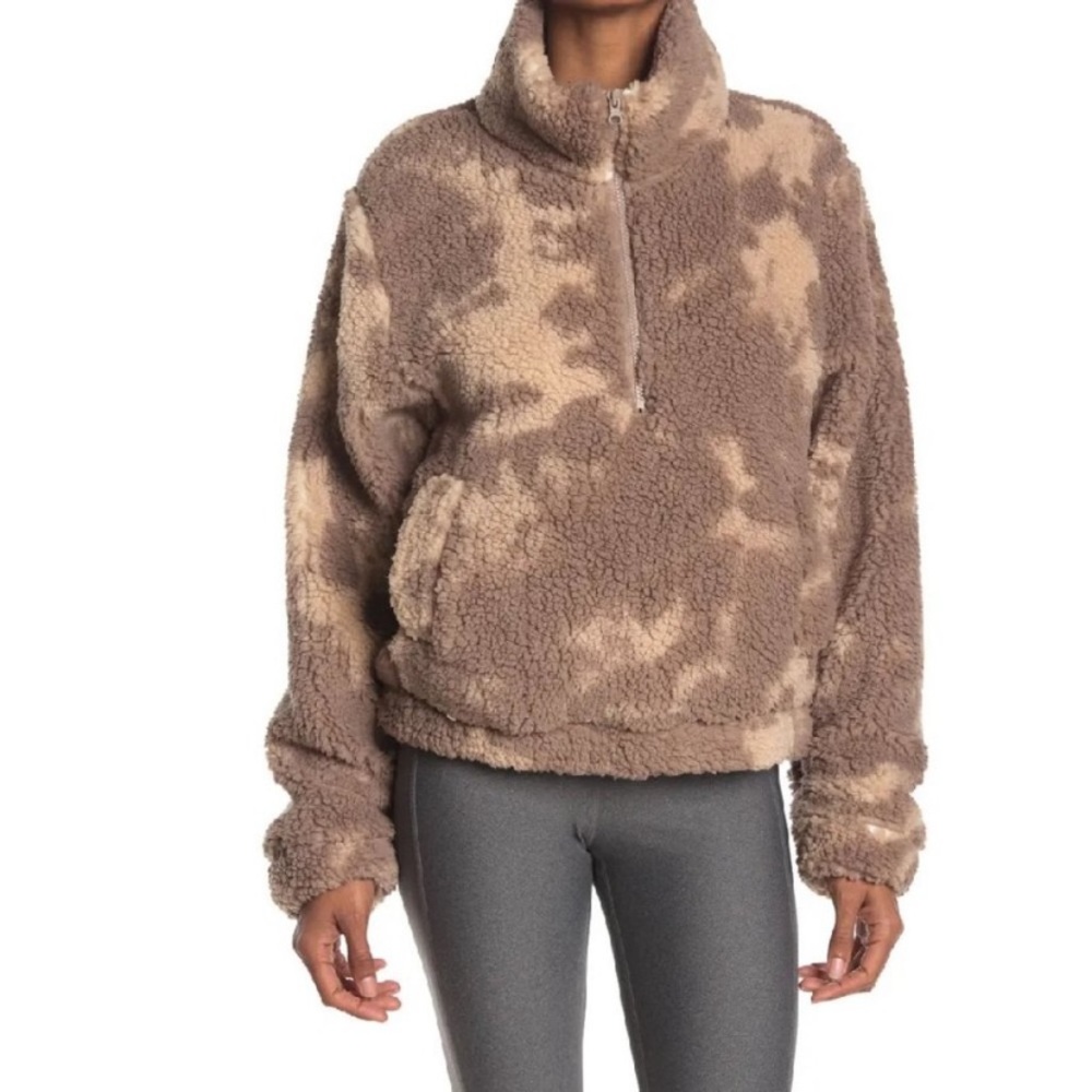 NWT Sage Collection Jet Setter Pullover Sherpa Jacket